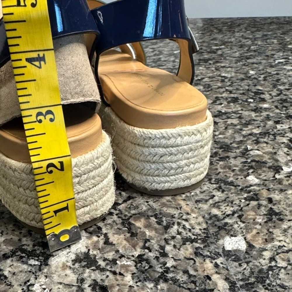 Tommy Hilfiger Navy, Green, and White Espadrilles